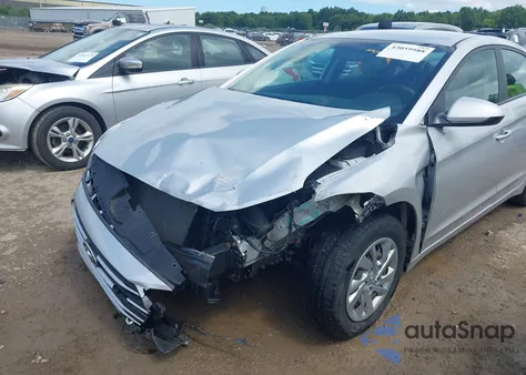 2018 Hyundai Elantra Se from USA, damaged, VIN KMHD74LF2JU519352